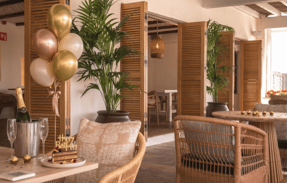 Cumpleaños en restaurante