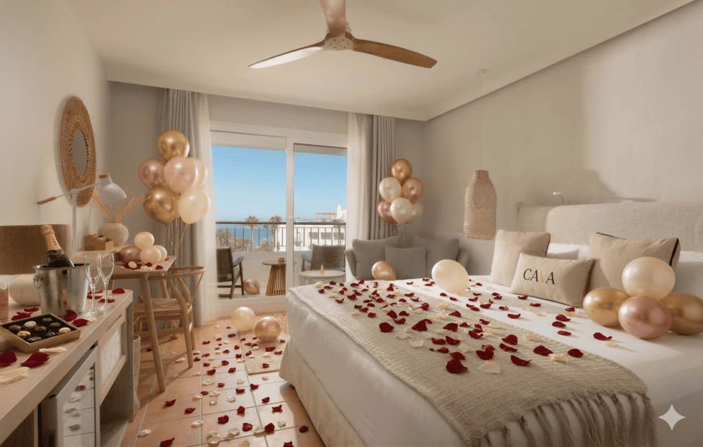 Decoración romantica