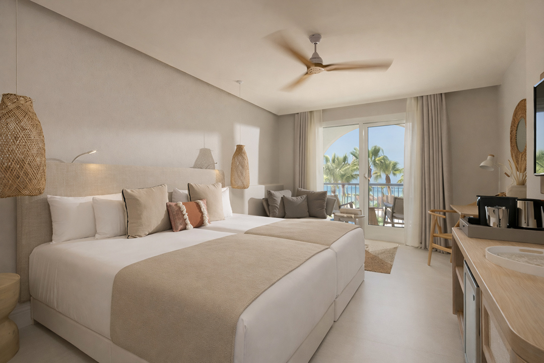 doble vista mar frontal Daia Slow Beach Hotel Conil